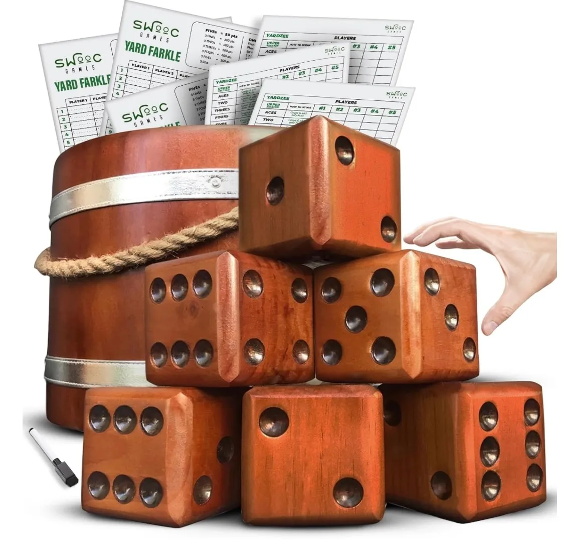 Giant Dice Games (Yardzee & Farkle)