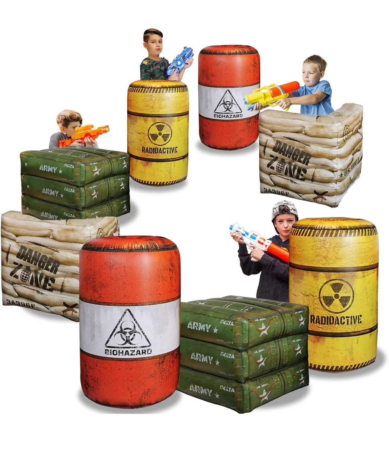 Battlefield Inflatable Set (8 pieces)