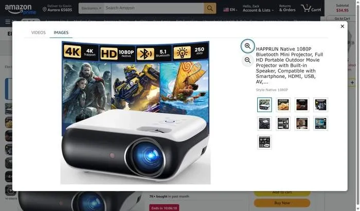 1080P Mini Projector