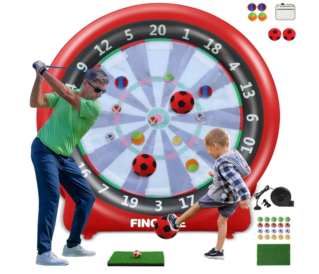 Inflatable Giant Dartboard (6ft)