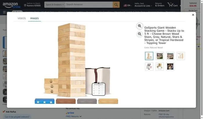 Giant Toppling Tower (Jenga)