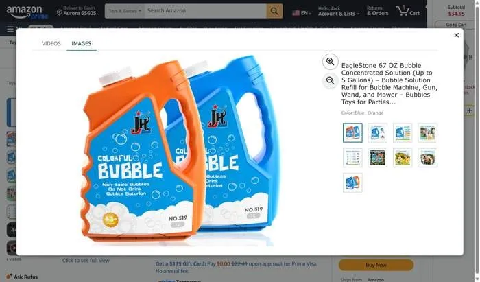 Bubble Solution — Extra