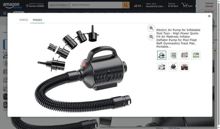 Electric Air Pump (400W)