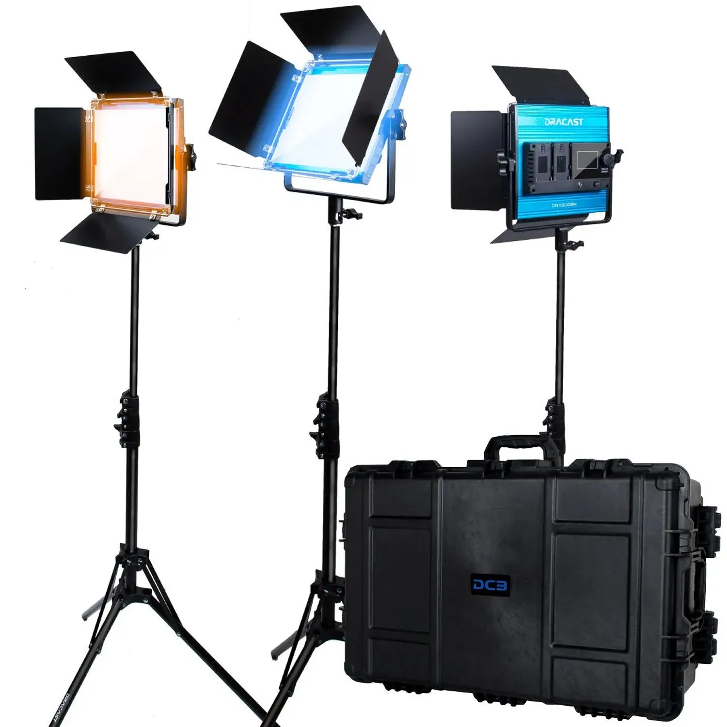 Drycast 3-Point Lighting 