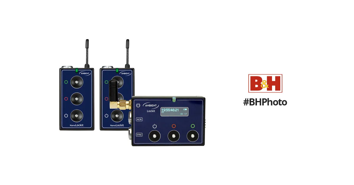 Timecode Synchronizer Set