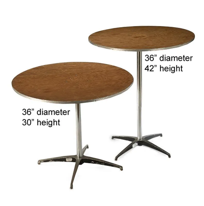 36 Inch Cocktail Tables