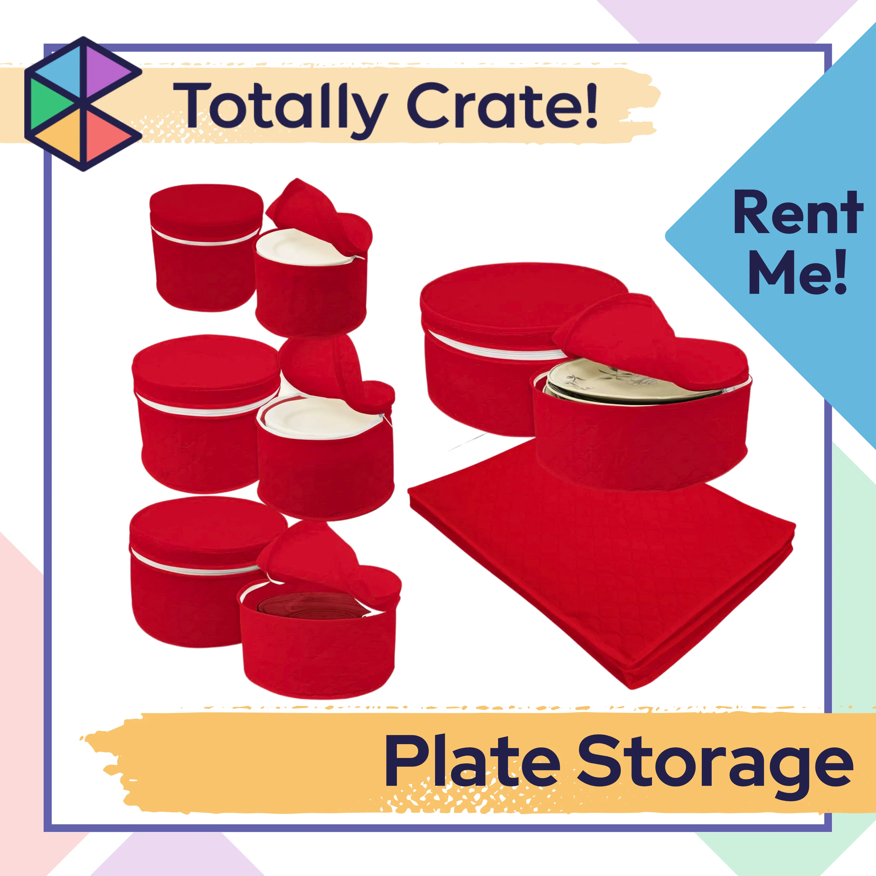 Plate Storage for Rent