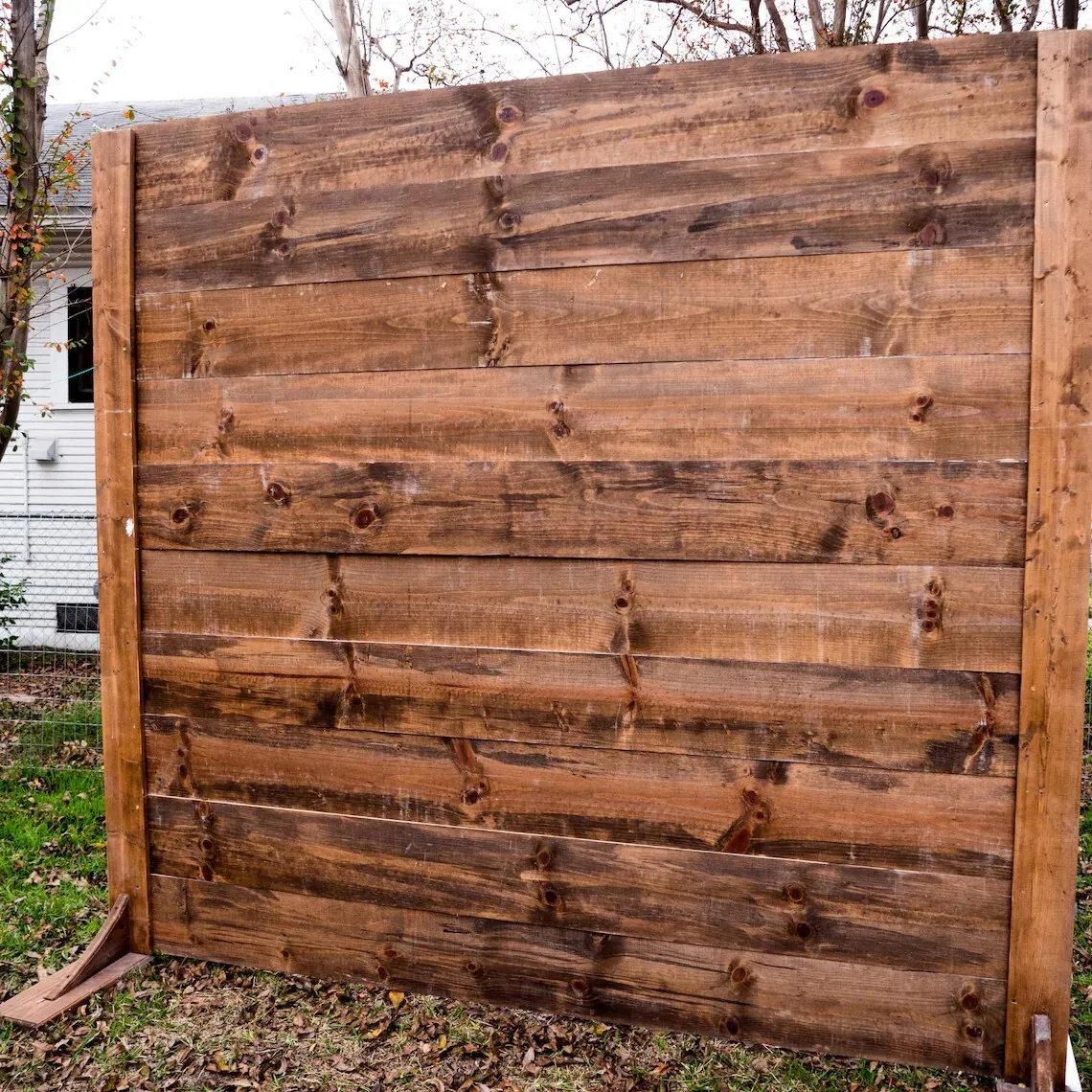 Wooden Backdrop Rental