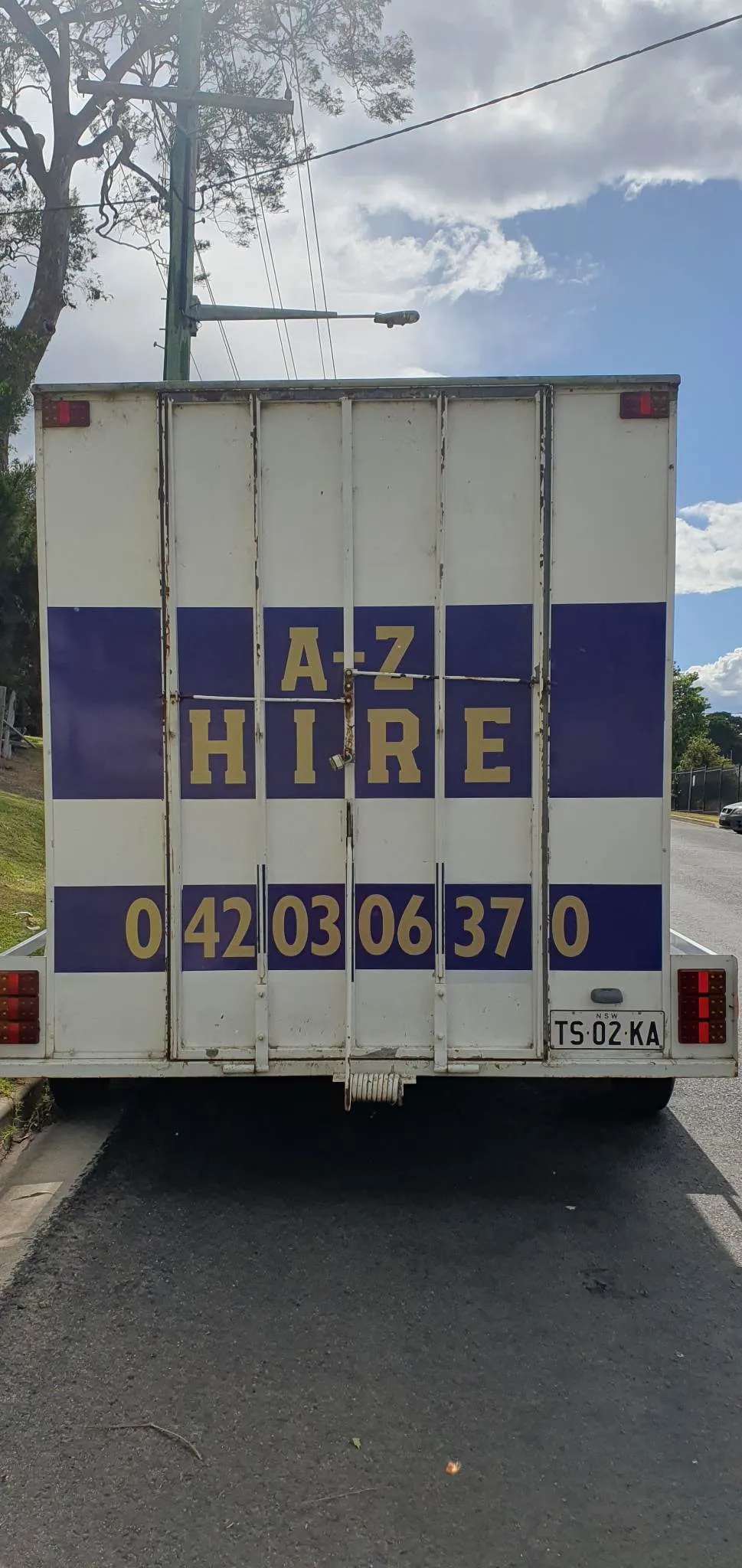 Enclosed Removalist Trailer