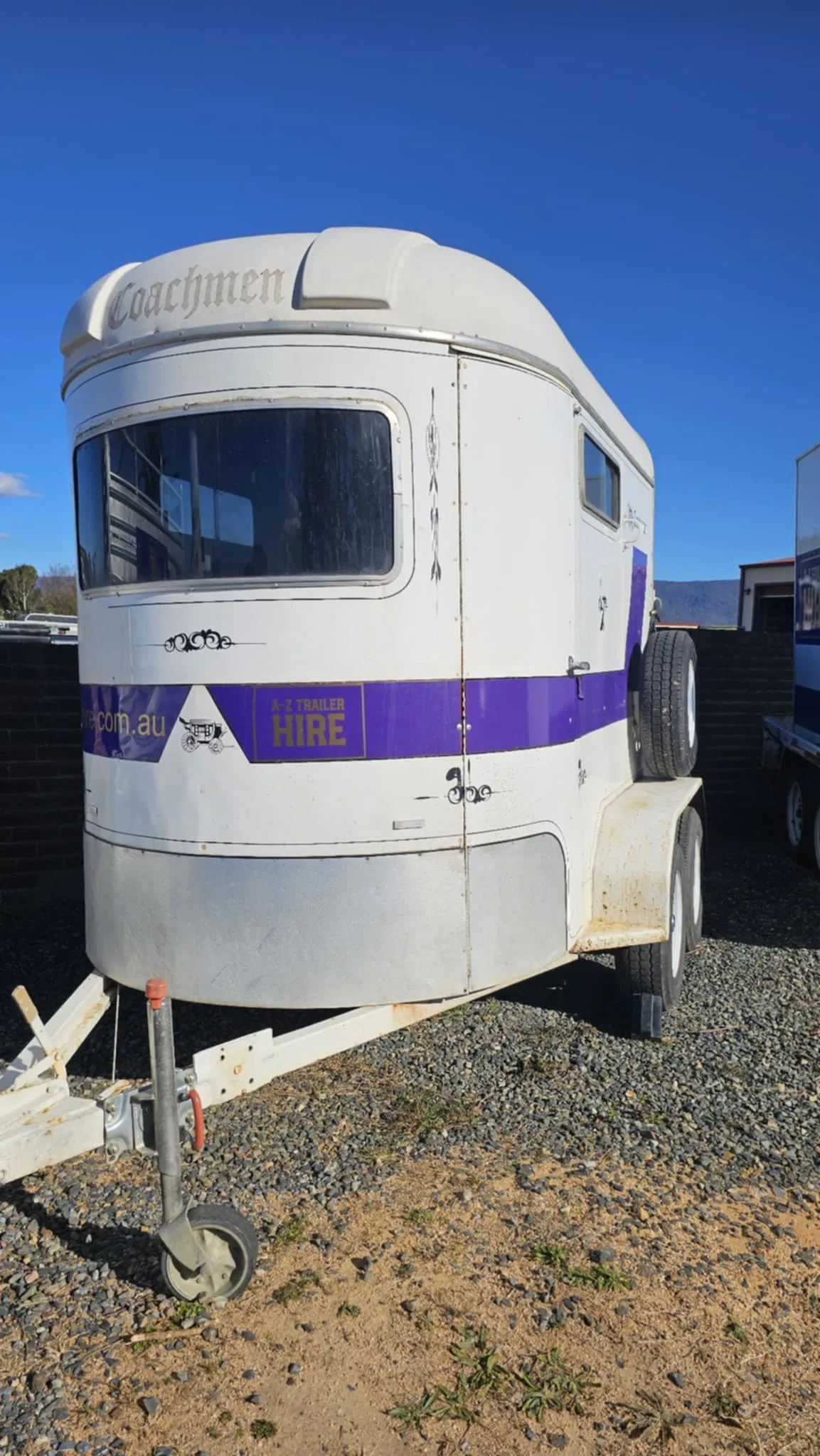 Double Horse Float - NOT LIVESTOCK