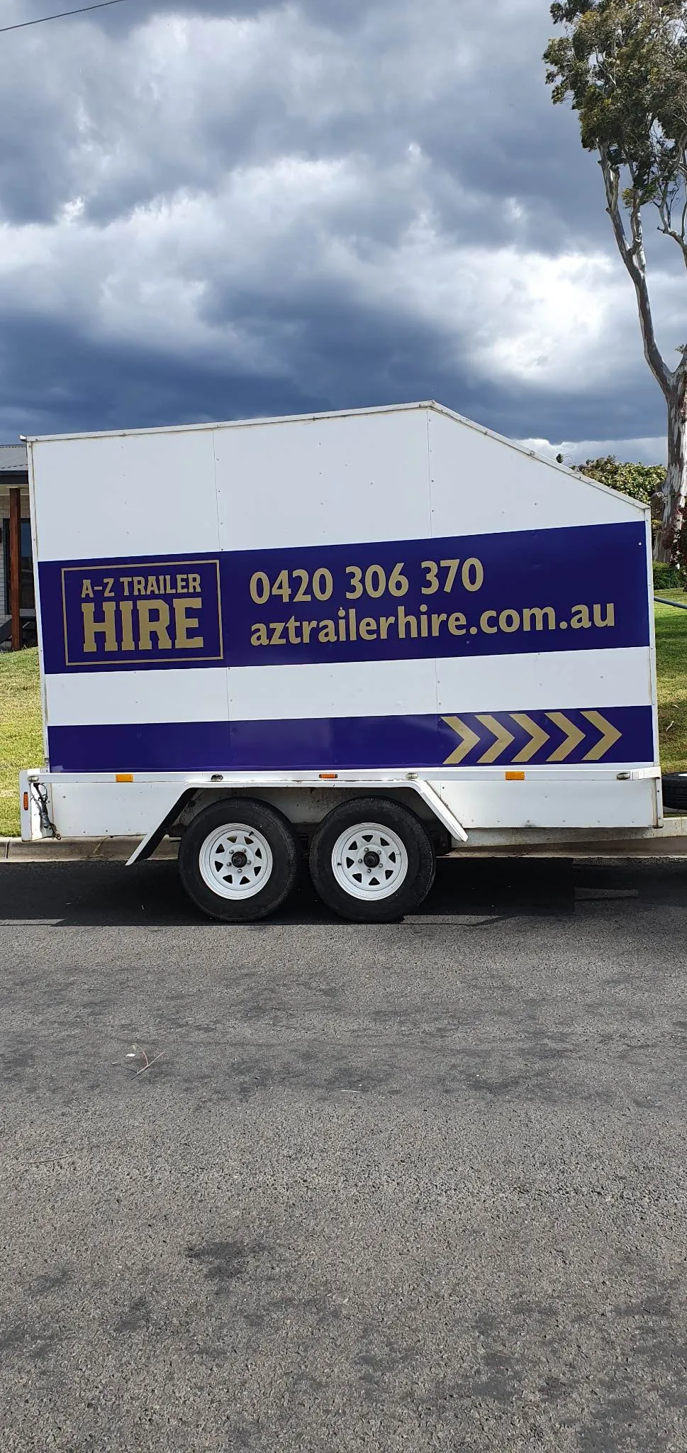 Enclosed Motorbike or Removalist Trailer