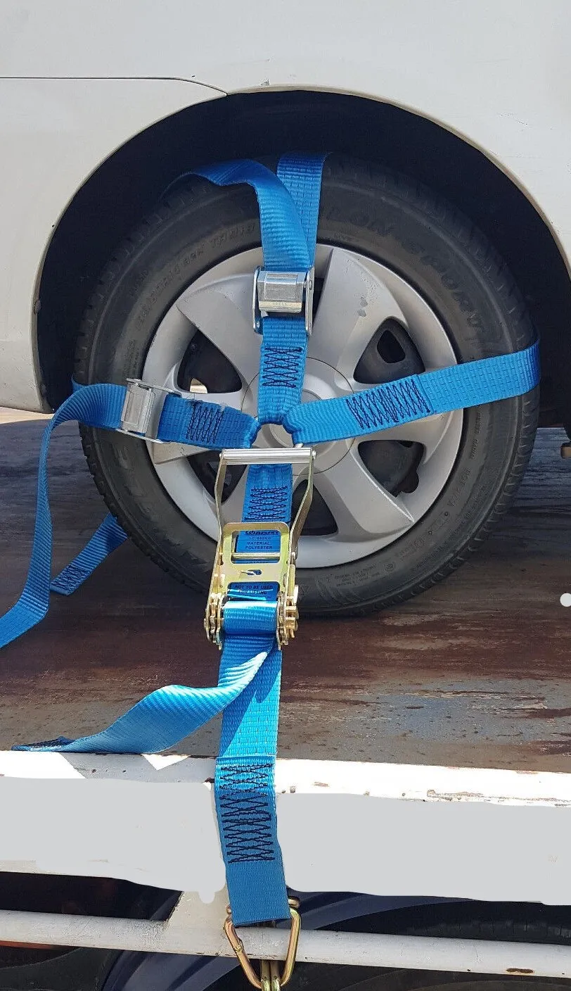 Car Carrying Ratchet Tiedown
