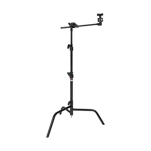 Matthews 20" C+ Stand with Turtle Base, Grip Head and Arm Kit (Black, 63”)