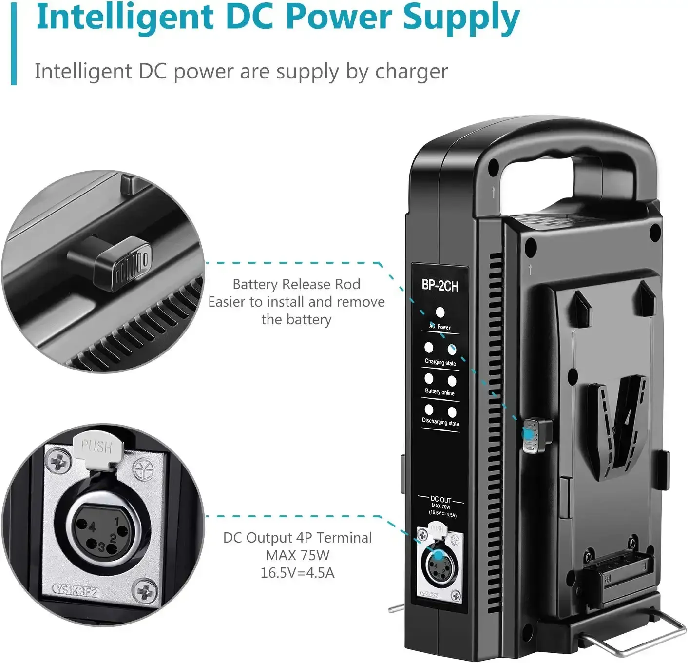 Neewer V-Mount Charger