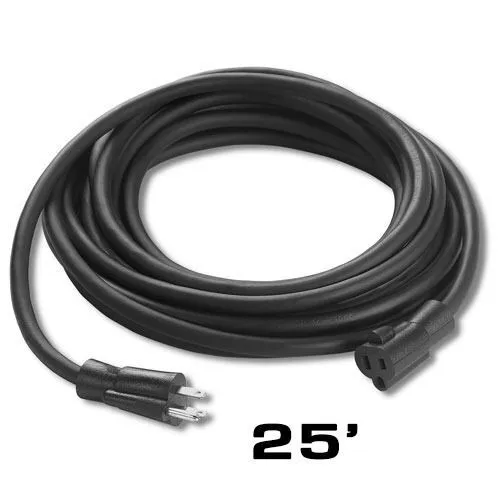 AC Cable 25ft Extension Cord