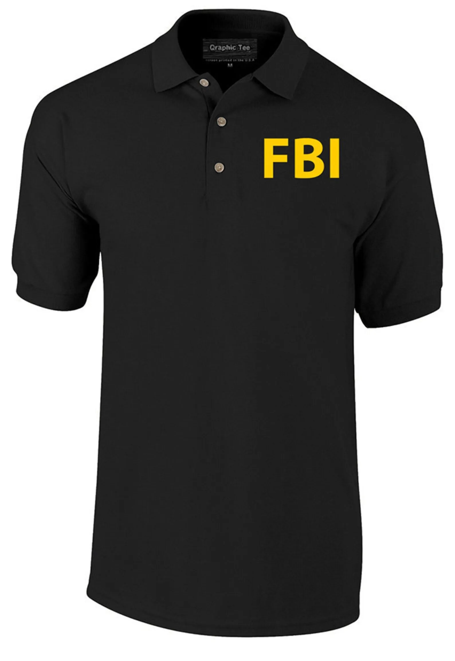  FBI polo shirt, government agent polo shirt