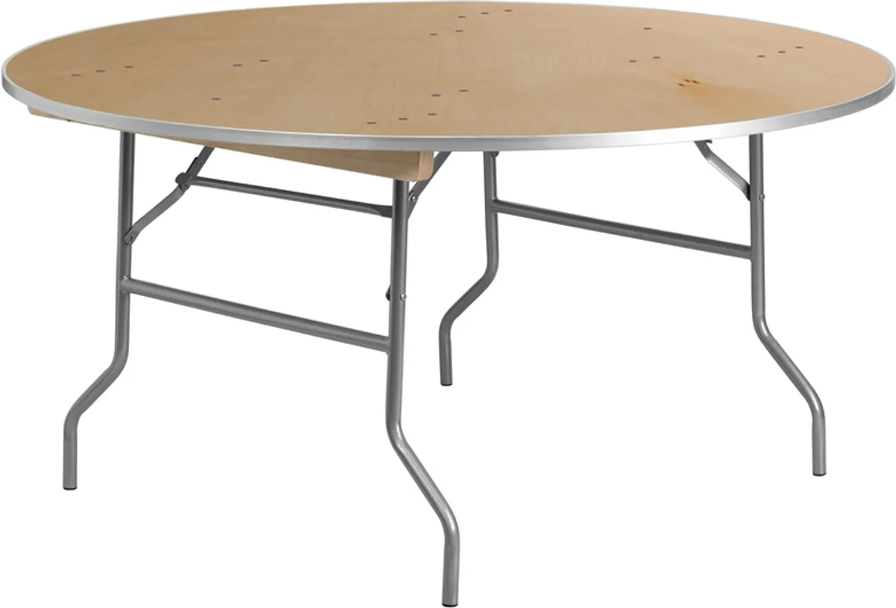 6 Foot Round Table (seat 10)