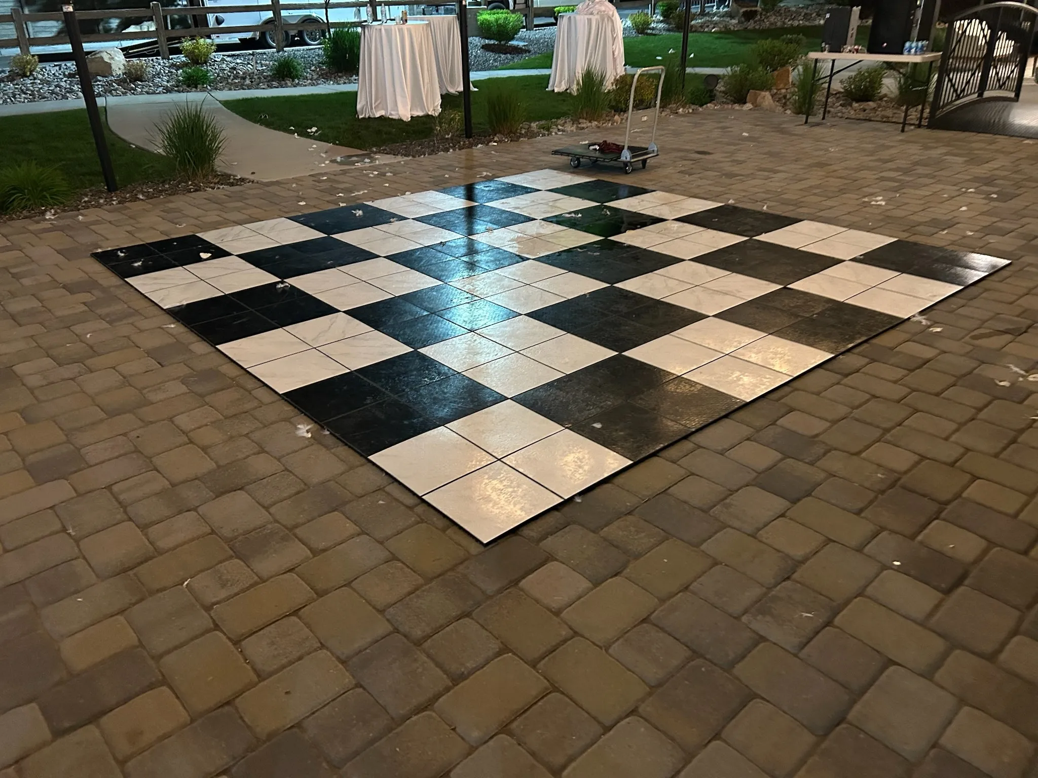 Checkered Dance Floor
