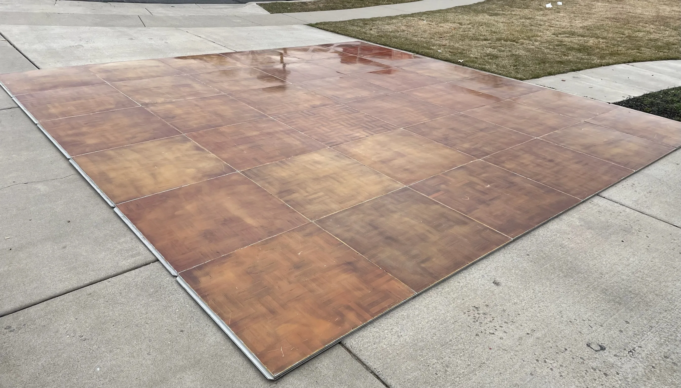 Golden Oak Dance Floor