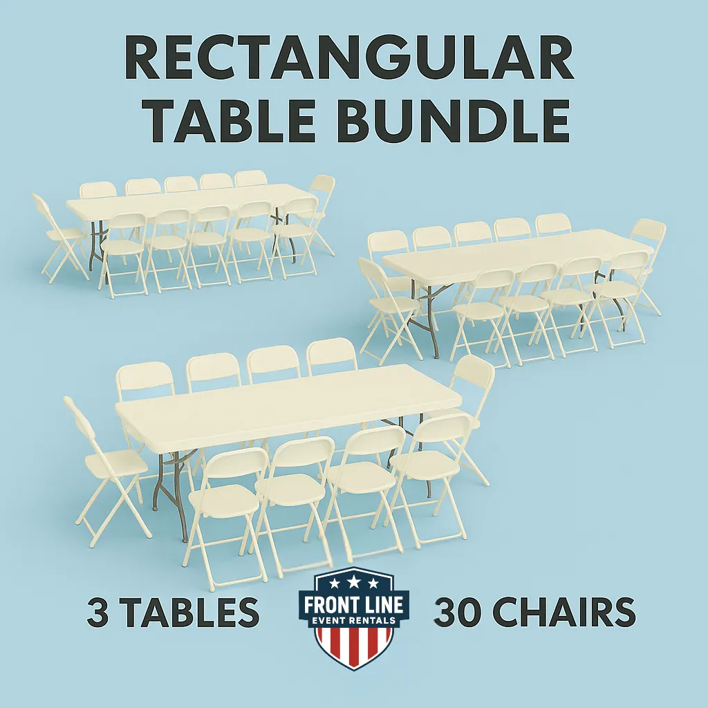 Rectangular Table Bundle
