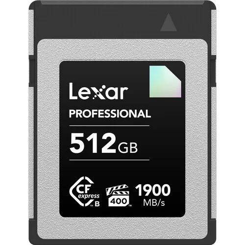 Camera - Lexar 512GB CFexpress Type B Diamon