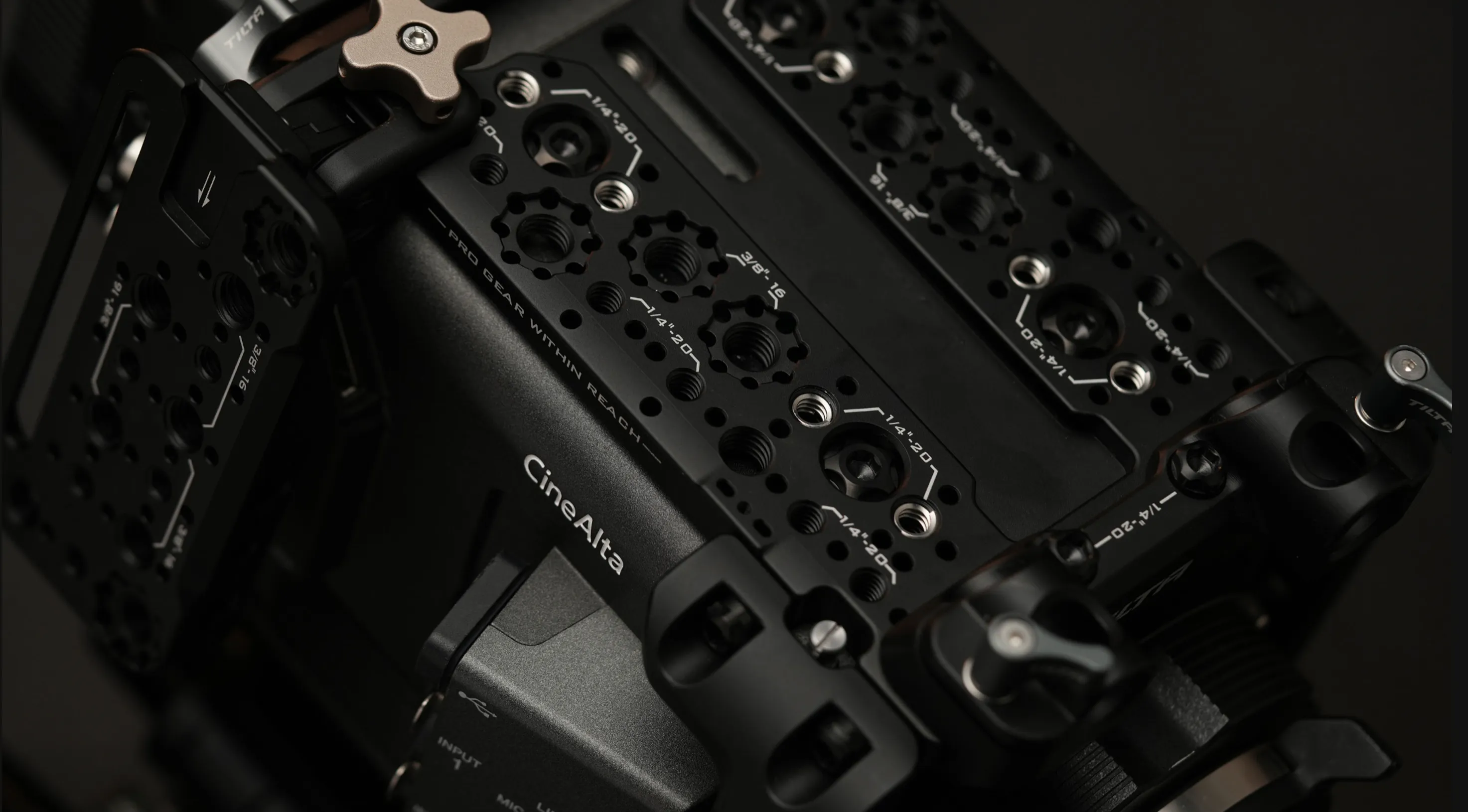 Camera Accessories - TILTA BURANO CAGE ADVANCE KIT / GOLD MOUNT