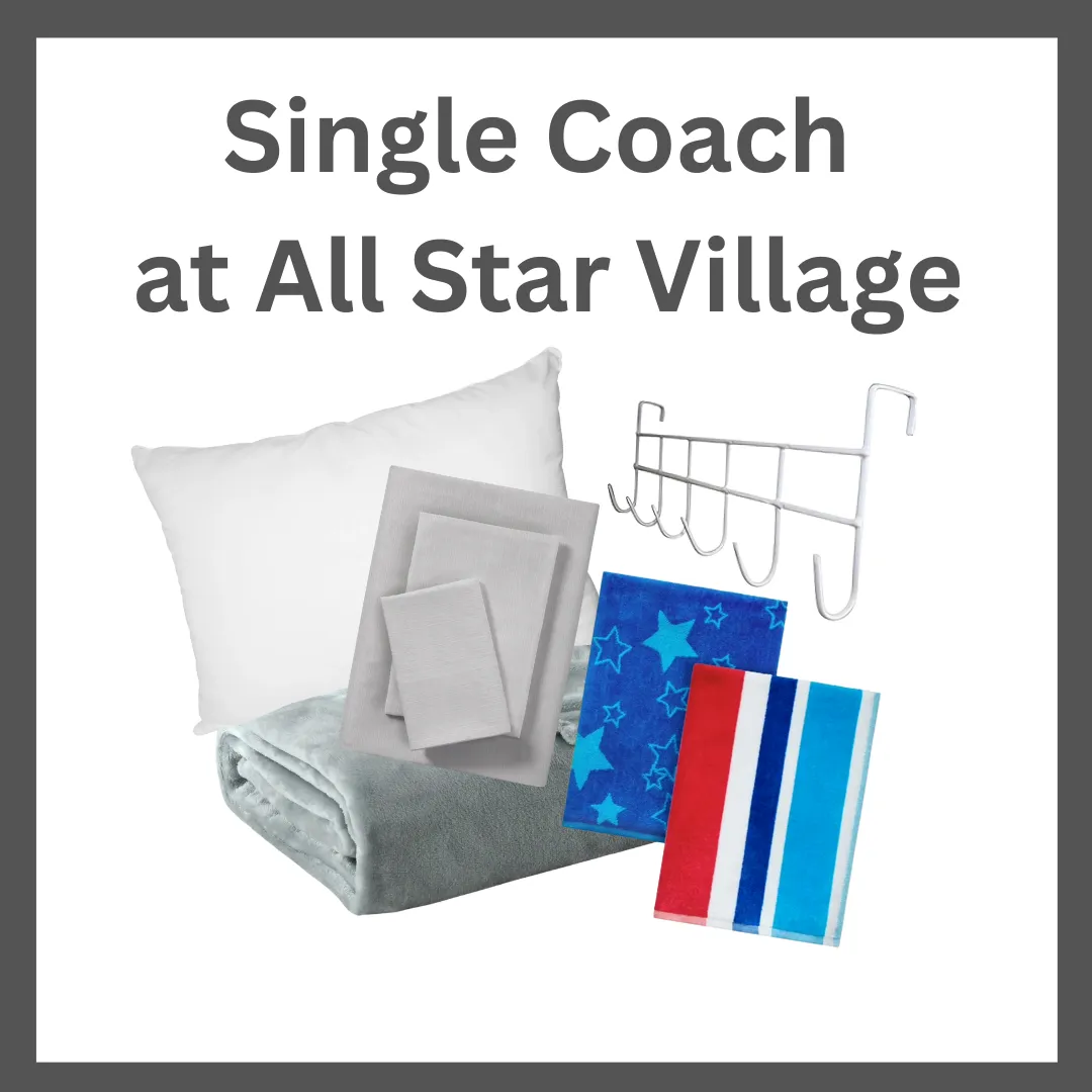 Single Coach at All Star Village 