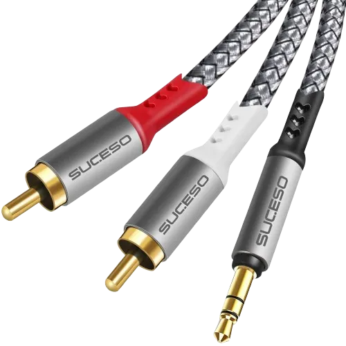 Cable RCA vers Jack 3.5mm - 2 mètres