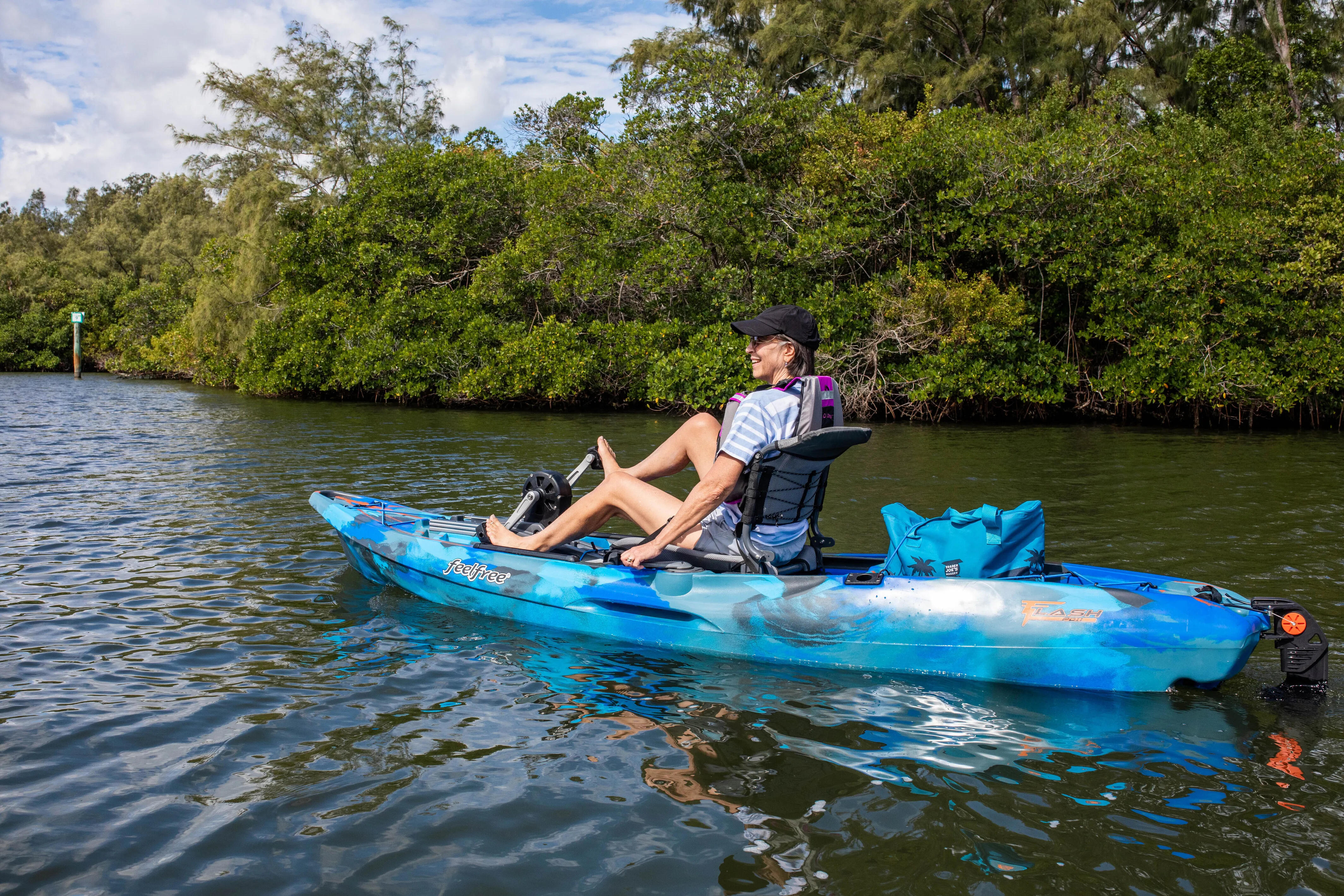 REC Pedal Drive Kayak 