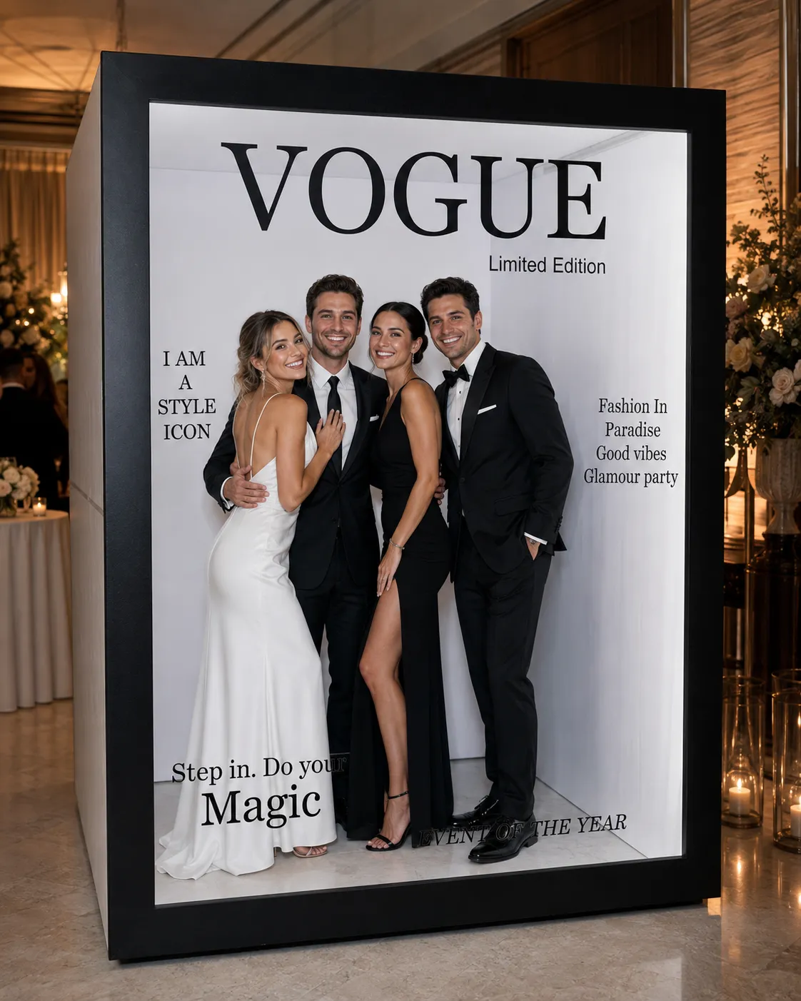 Magazine Booth Enclosure