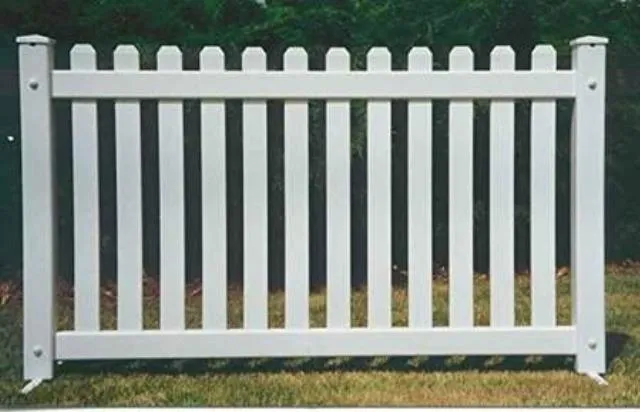 WHITE PICKET FENCE - 6'