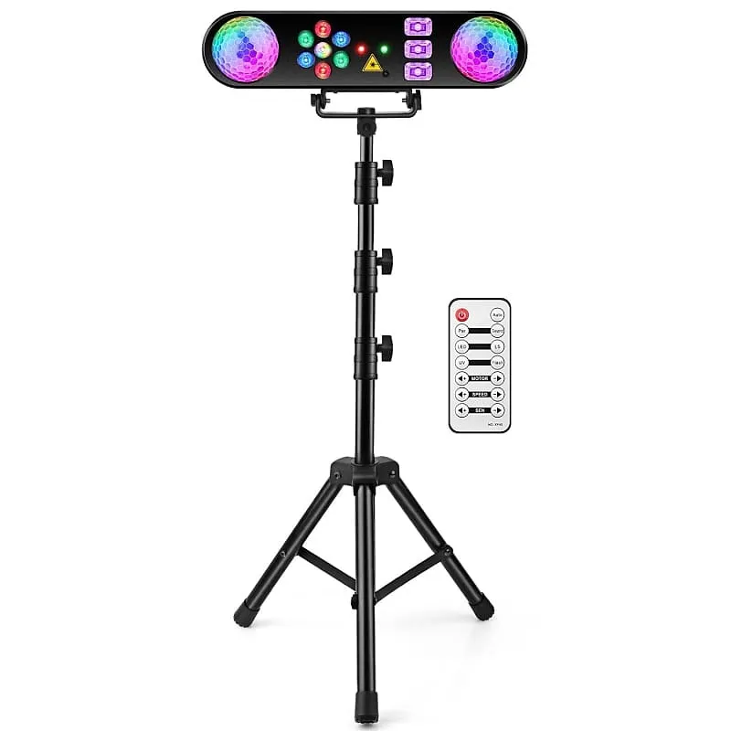 DJ Lights with Stand, with Remote Control