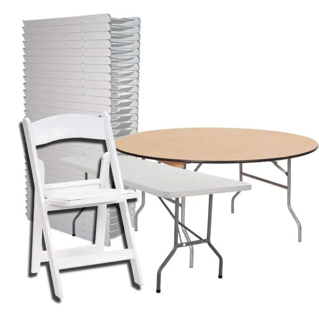 Rectangle Tables/Chairs for 24