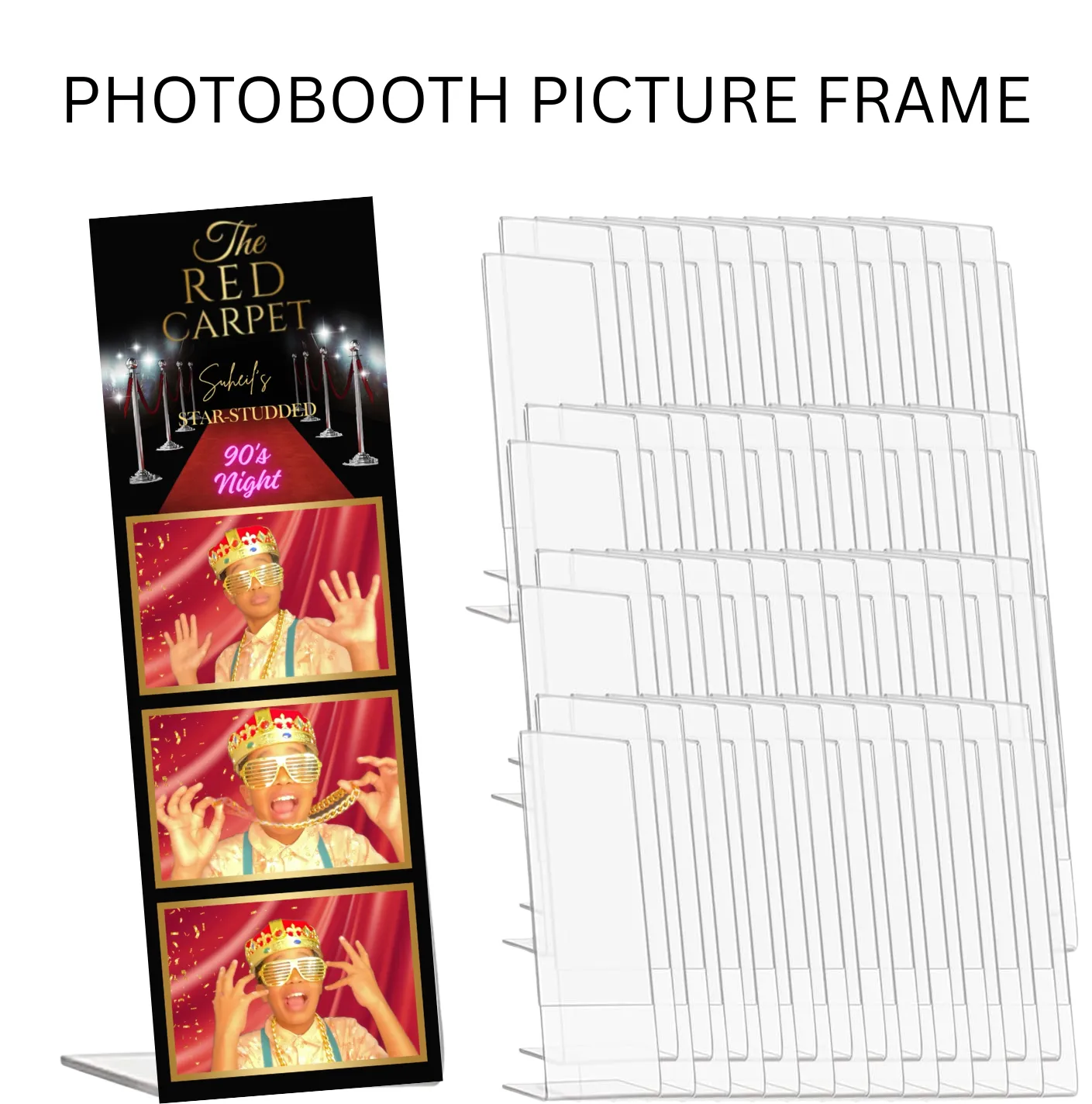Photobooth Strip Frames (50 PACK)
