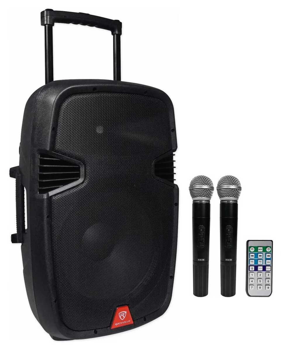 Portable Speakers with Wireless Mics/Bluetooth