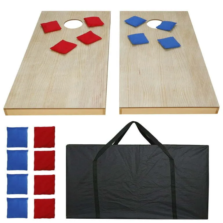Portable Cornhole Set  (4 x 2 ft) 