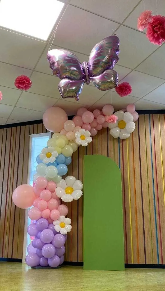 Ballonnenboog organisch half - S