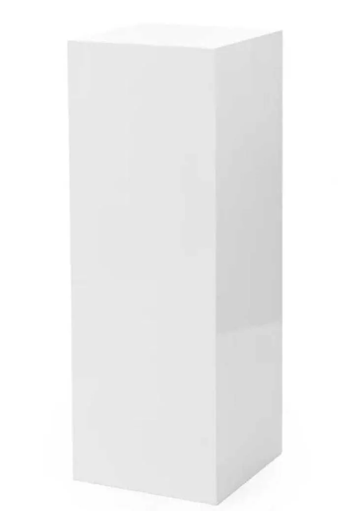 Zuilen Hoogglans Wit – Set van 3 stuks