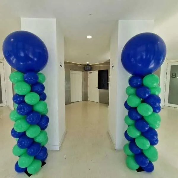 Ballon Pilaar met Topballon