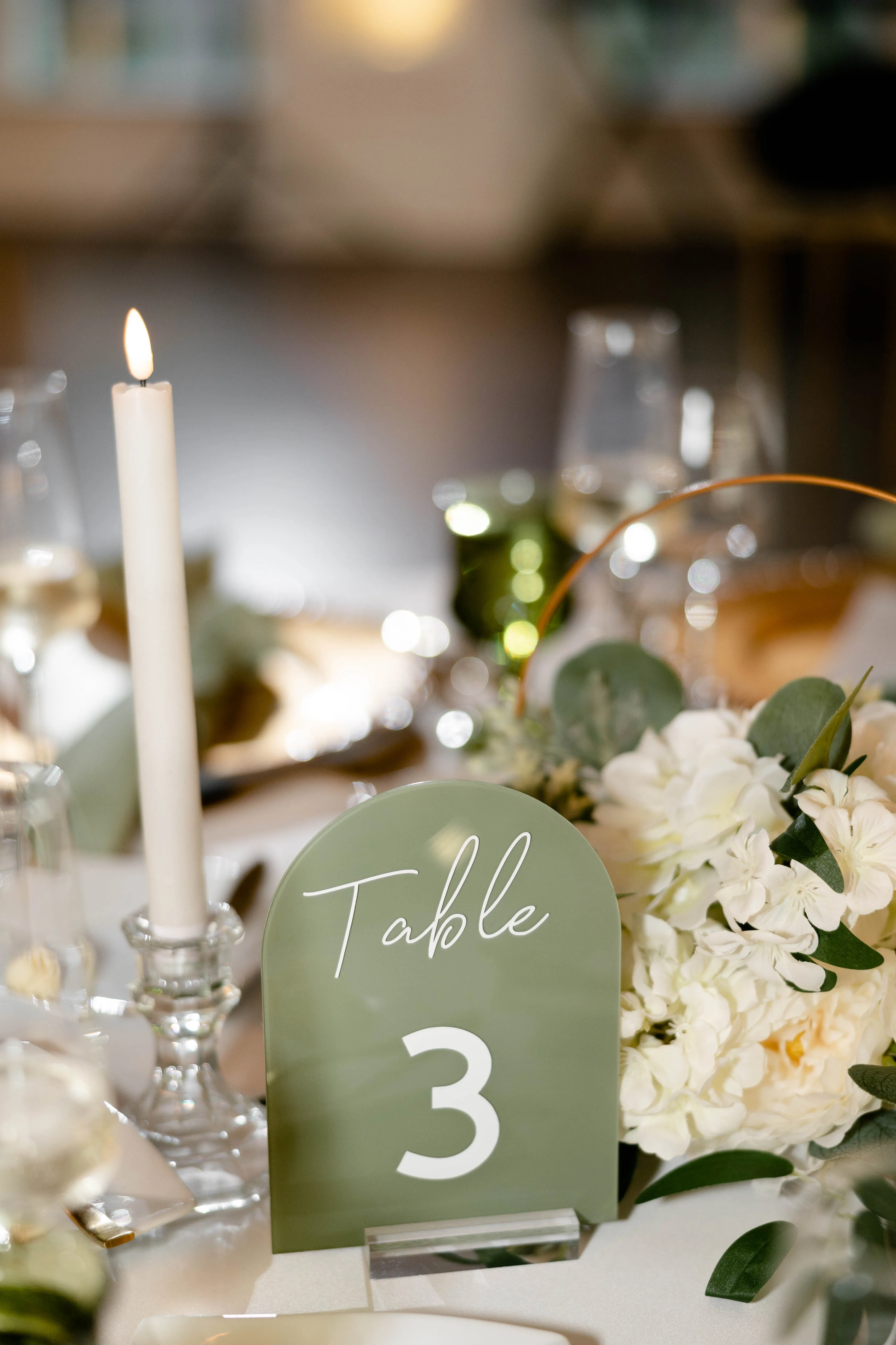 Table Numbers