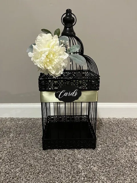 Birdcage Card Holder