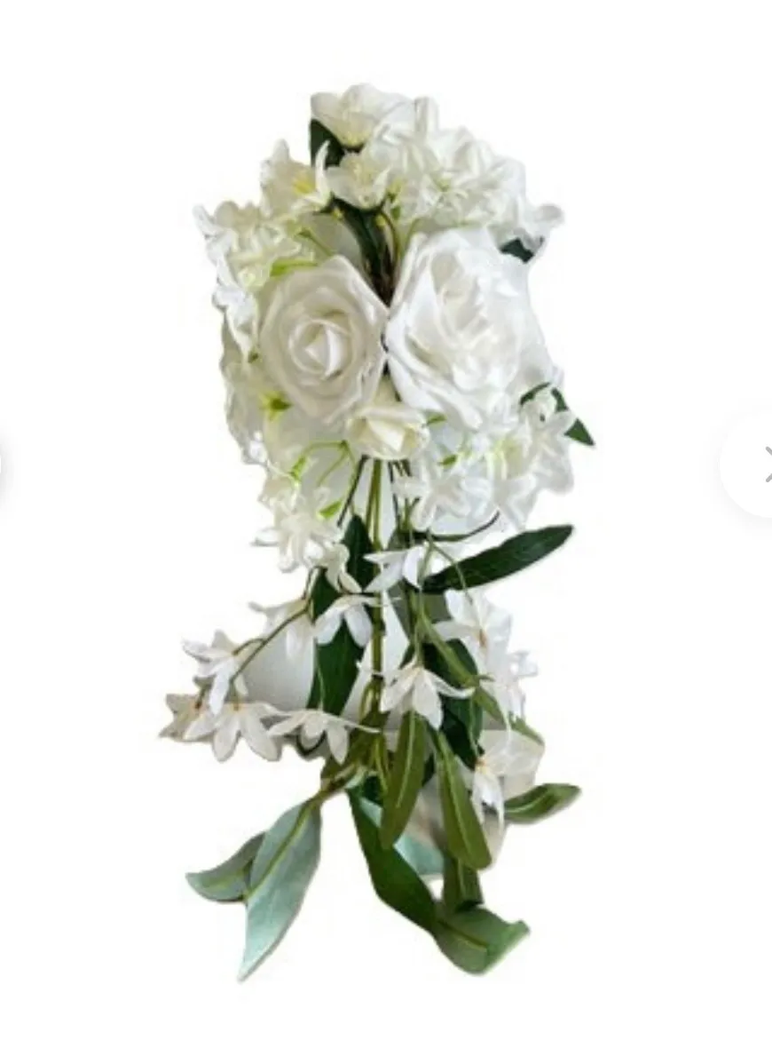 Aisle/Chair Florals (Ivory/White)