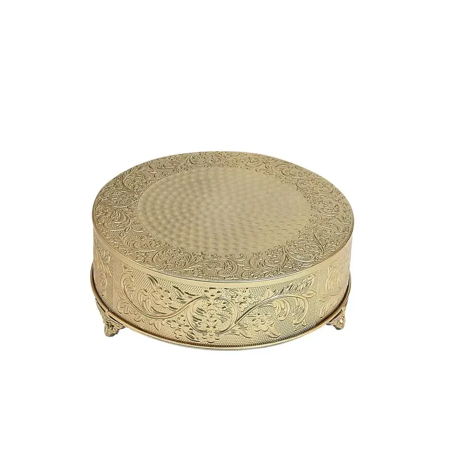 Gold Cake Stand-14"