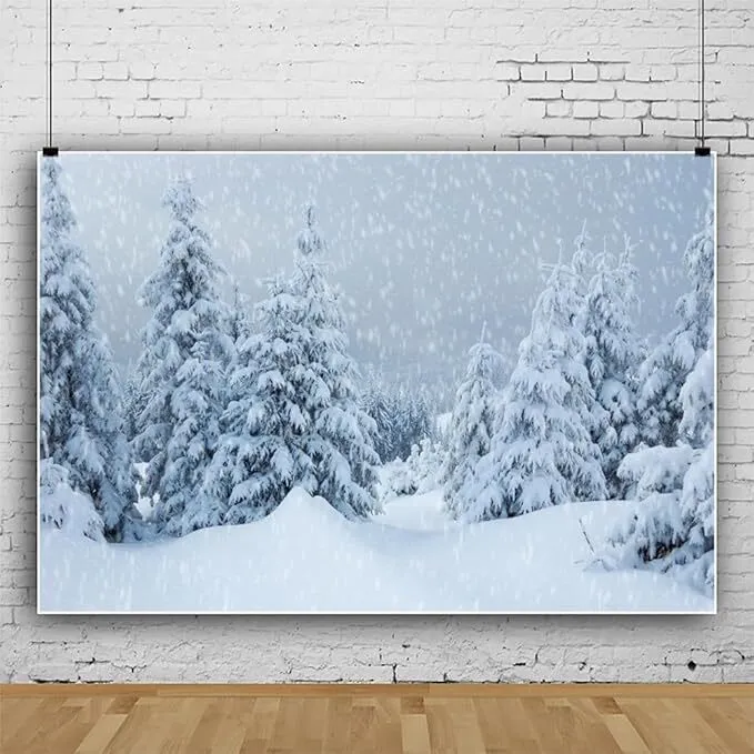 Winter Forest Backdrop (20' x 10')