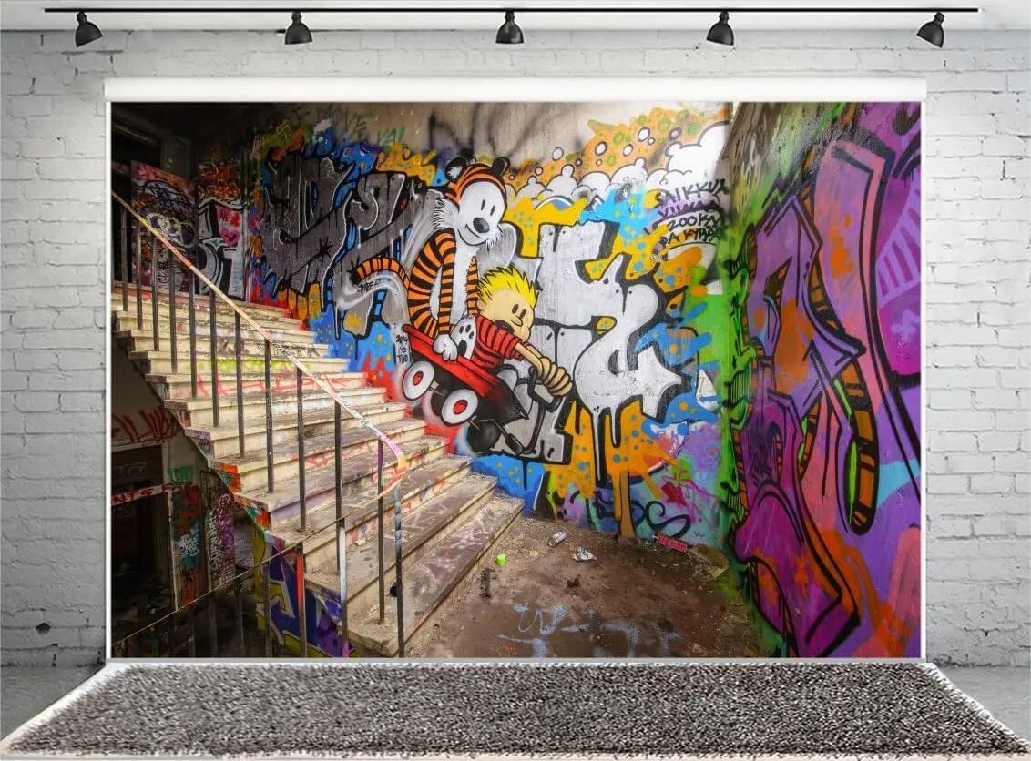 Street Graffiti Backdrop
