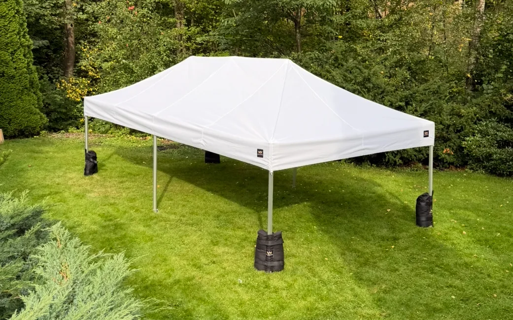3X6M Quick-Up Telt Uten Vegger 16-20 Pers (Inkludert opprigg og nedrigg)