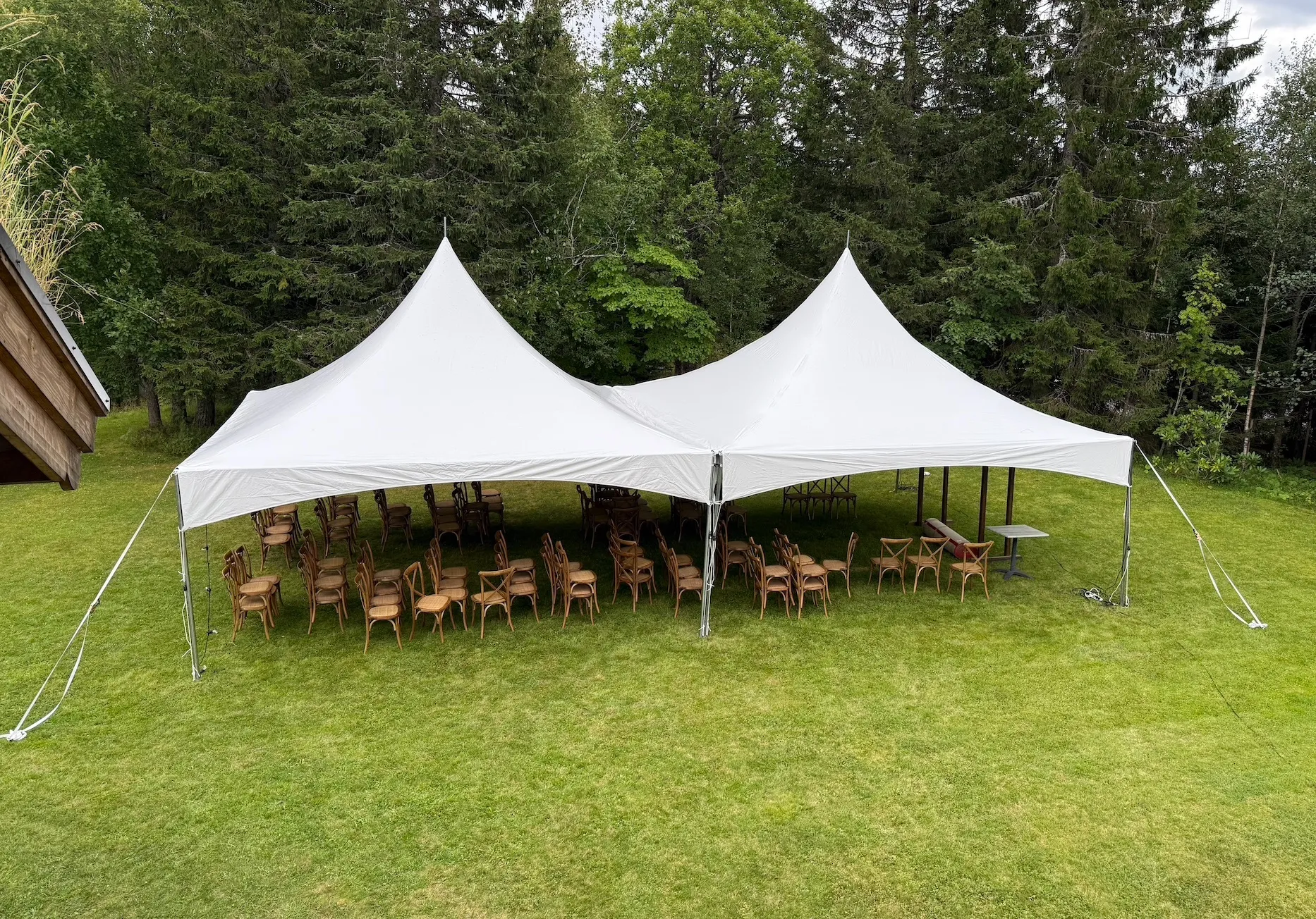 6X12M Topptelt Uten Vegger 64-90 Pers (Inkludert opprigg og nedrigg)