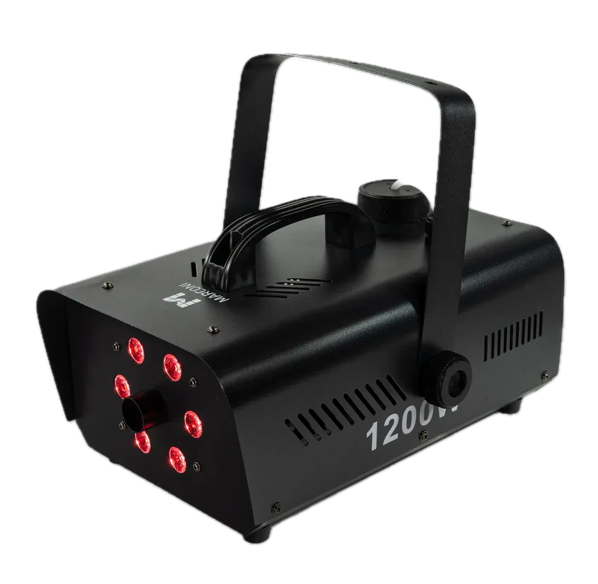 Marconi 1200W Røykmaskin med innebygde RGB-Lys