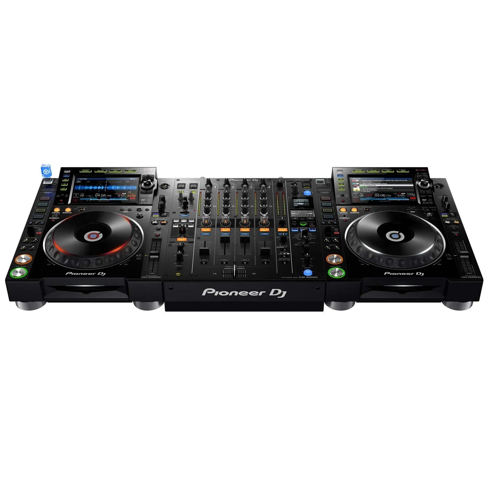 2x Pioneer CDJ2000NXS2 + DJM900NXS2