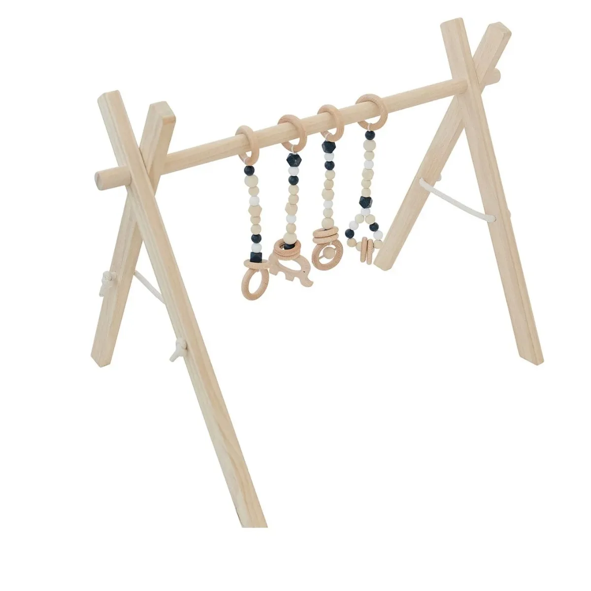 Foldable Wooden Baby Gym